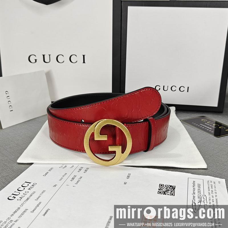 Gucci belt 38mmX90-125cm l091501