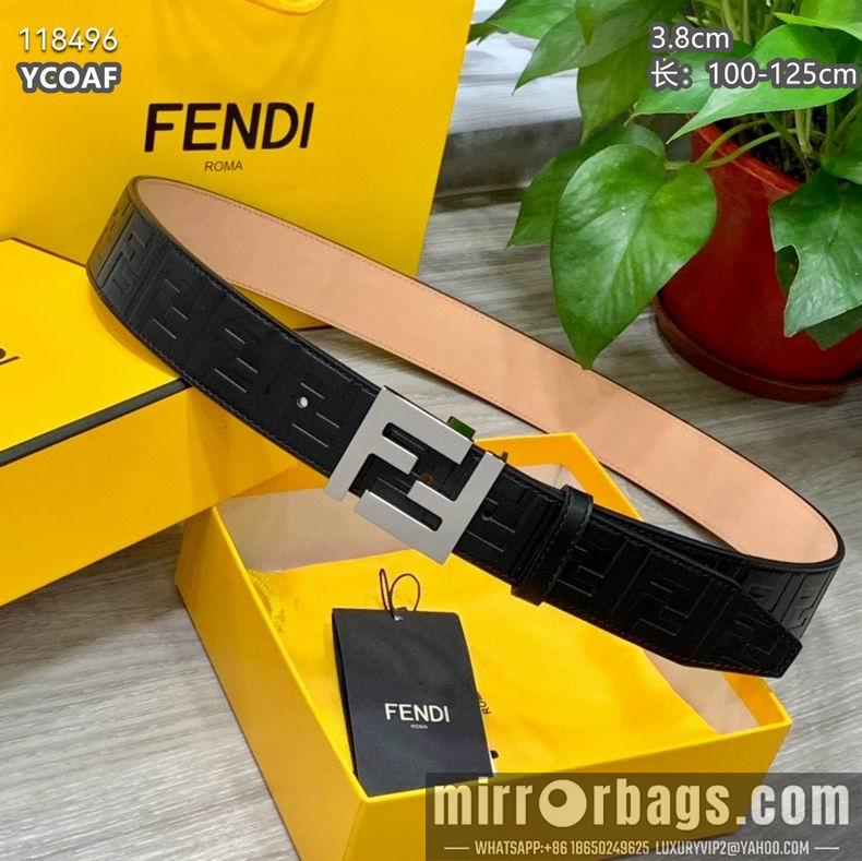 Fendi belt 38mmX100-125cm 8L02