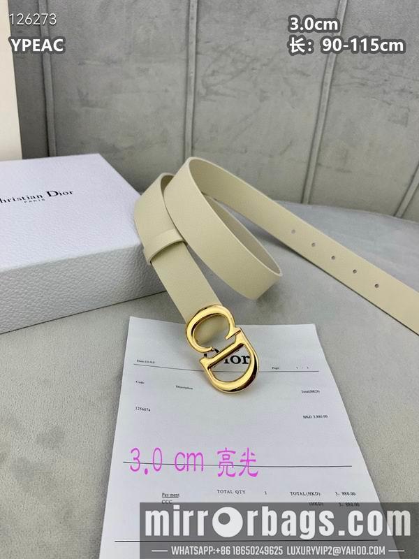 Dior belt 30mmX90-115cm 8L111004