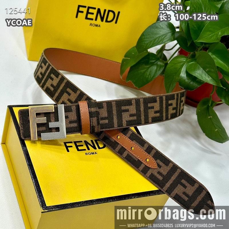 Fendi belt 38mmX100-125cm 8L13