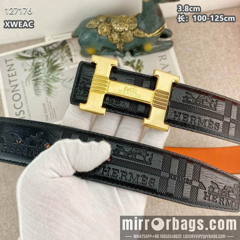 Hermes belt 38mmX100-125cm 8L36