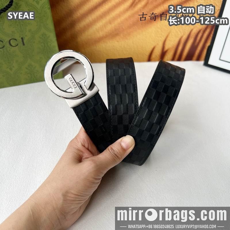 Gucci belt 35mmX100-125cm 8L96