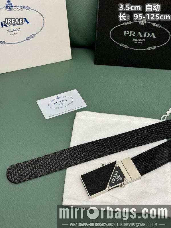 Prada belt 35mmX95-125cm 8L50