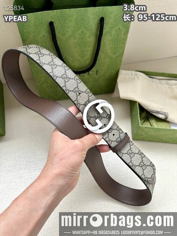 Gucci belt 38mmX95-125cm 8L08