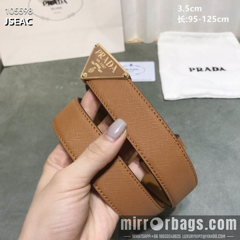 Prada belt 35mmX95-125CM 8L19