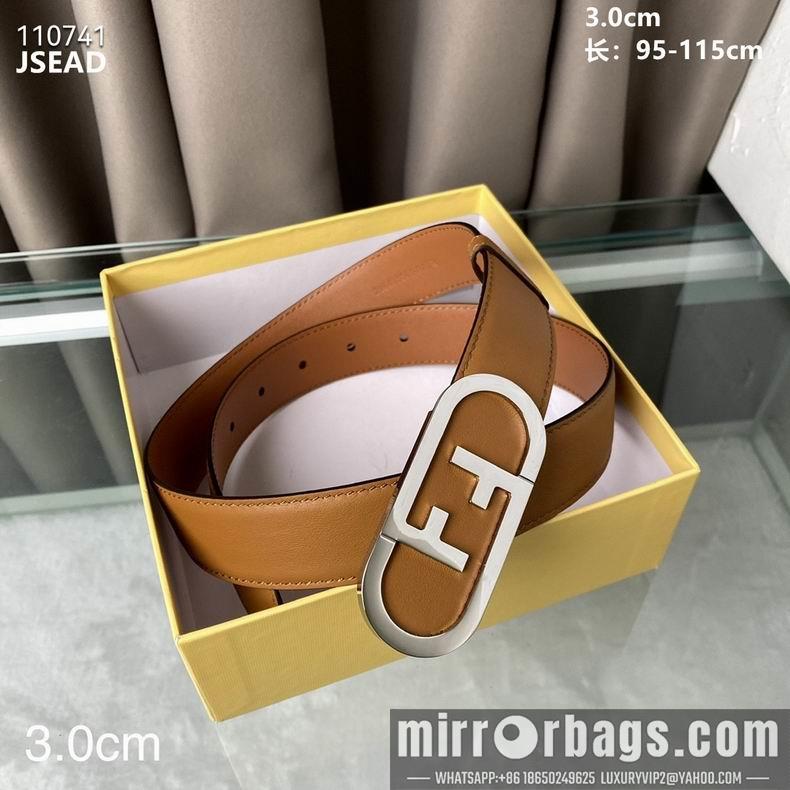 Fendi Belt 30mmX90-115cm 8L02