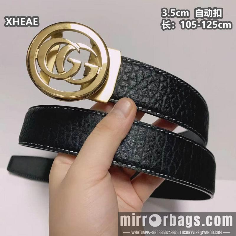 Gucci belt 35mmX105-125cm 8L88
