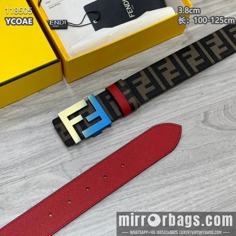 Fendi belt 38mmX100-125cm 8L01