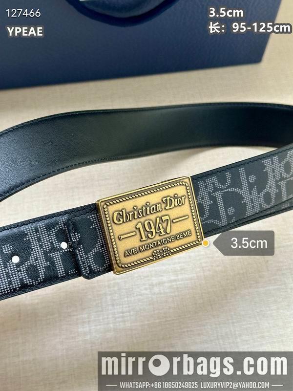Dior belt 35mmX95-125cm 8L33