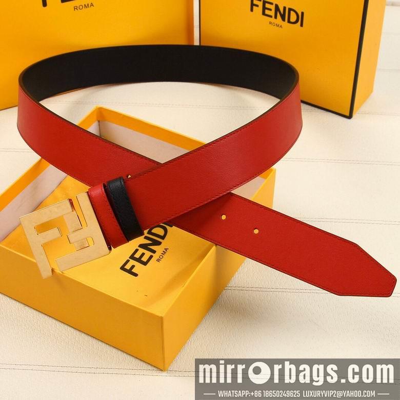 Fendi Belt 38mmX95-125cm 7D42