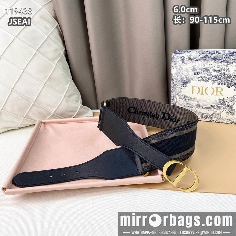 Dior belt 60mmX90-115cm 8L040801