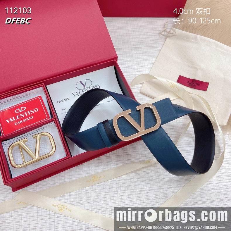 Valentino belt 双扣40mmX90-125cm 8L01