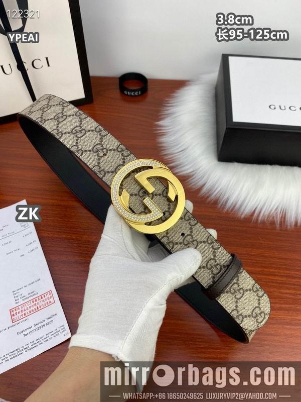 Gucci belt 38mmX95-125cm 8L20