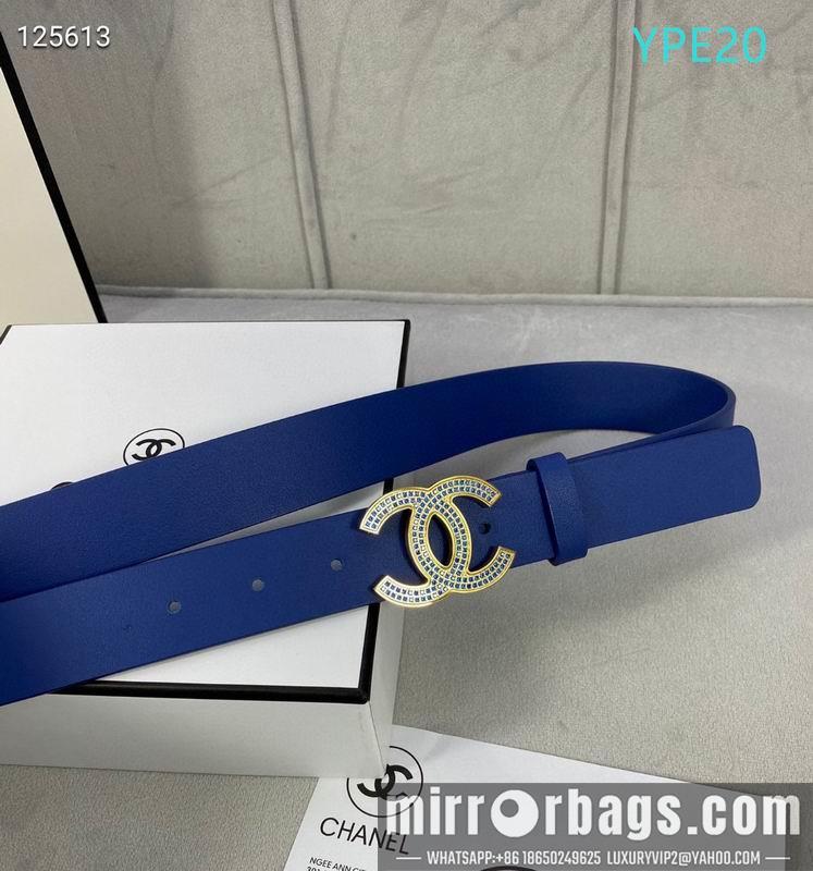 Chanel belt 30mmX95-125cm XH05
