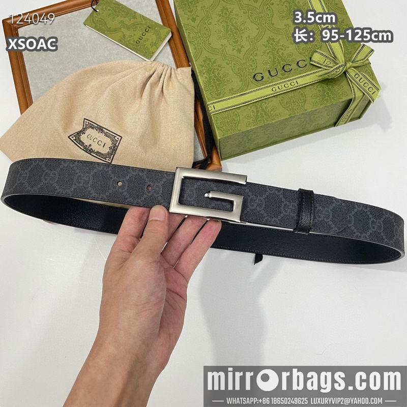 Gucci belt 35mmX95-125cm 8L10