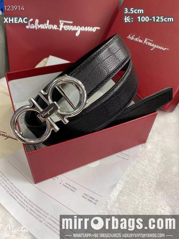 Ferragamo belt 35mmX100-125cm 8L53