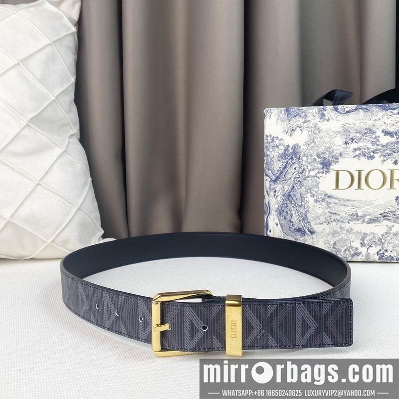 Dior belt 35mmX95-135cm 7D22