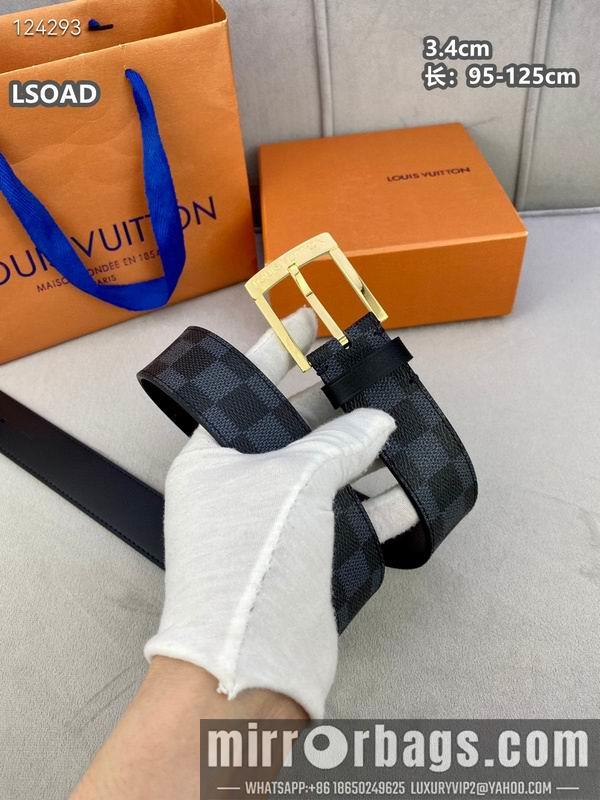 LV belt 34mmX95-125cm 8L25