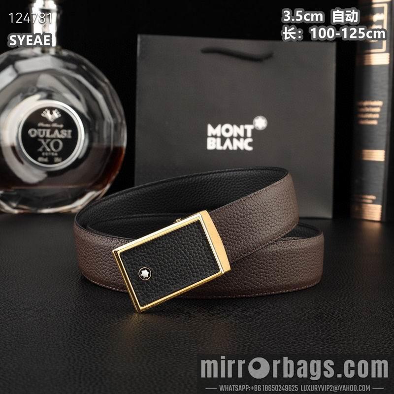 Montlanc belt 35mmX100-125cm 8L33