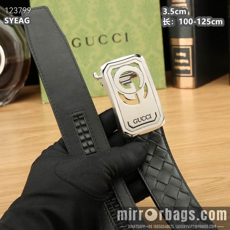 Gucci belt 35mmX100-125cm 8L34