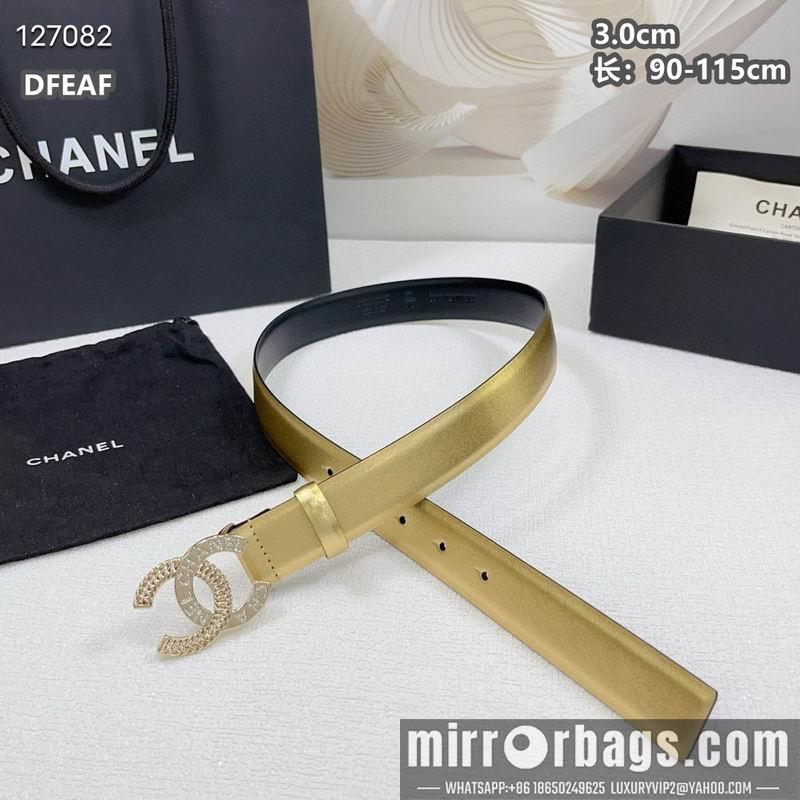 Chanel belt 30mmX90-115cm 8L39