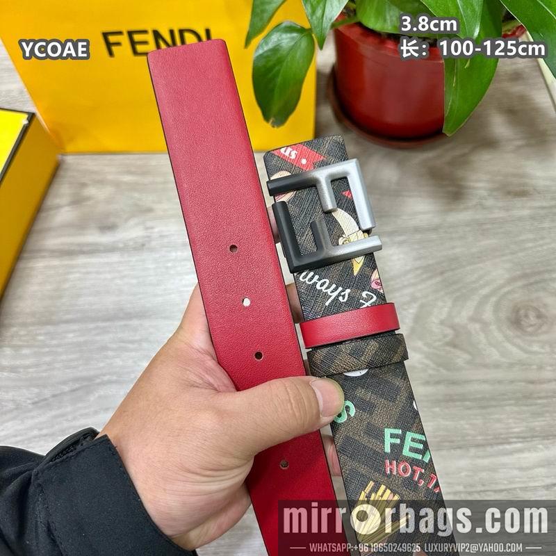 Fendi belt 38mmX100-125cm 8L32