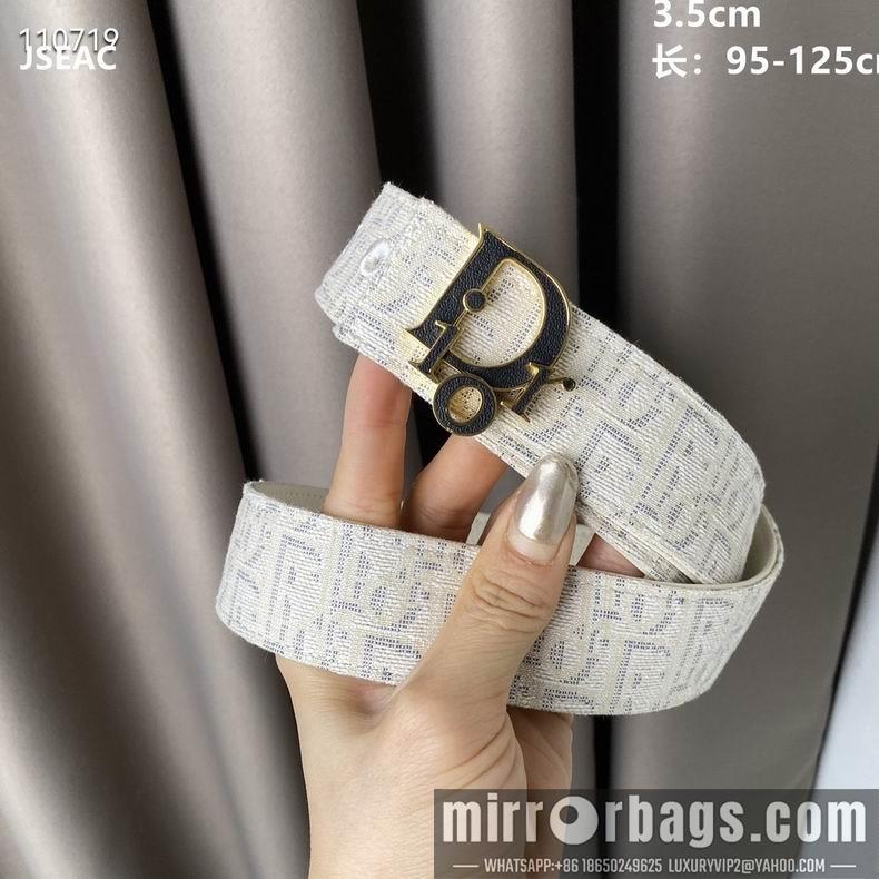 Dior Belt 35mm 95-125cm 8L02