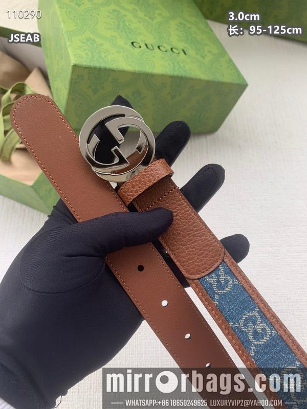 Gucci belt 30mmX95-125cm 8L17