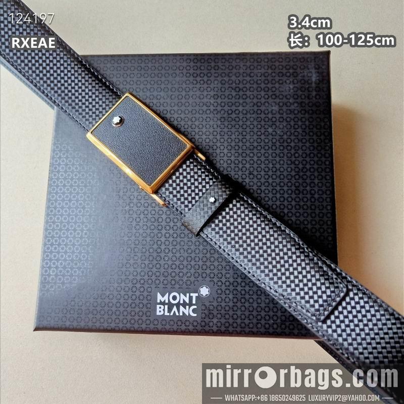 Montlanc belt 34mmX100-125cm 8L14