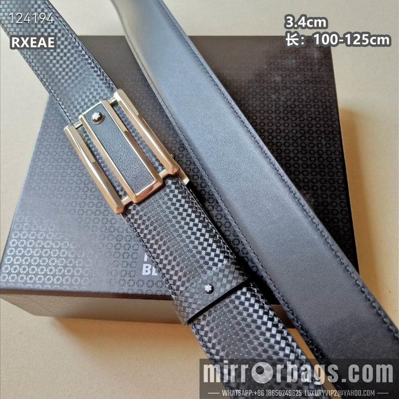 Montlanc belt 34mmX100-125cm 8L16