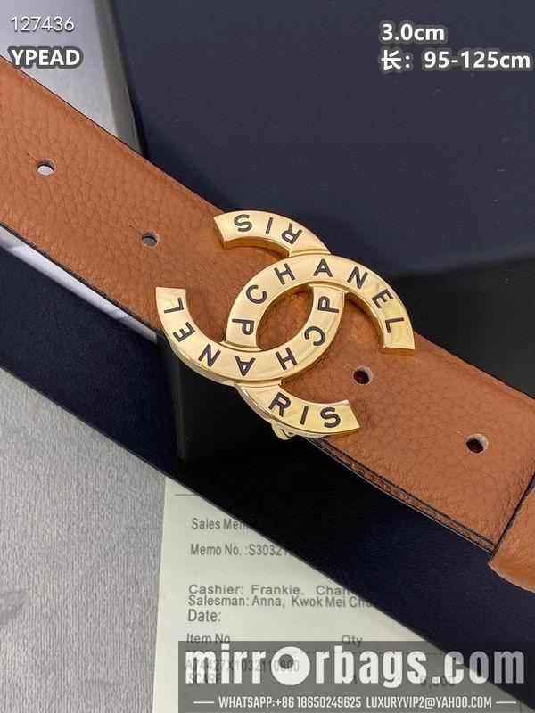 Chanel belt 30mmX95-125cm 8L30