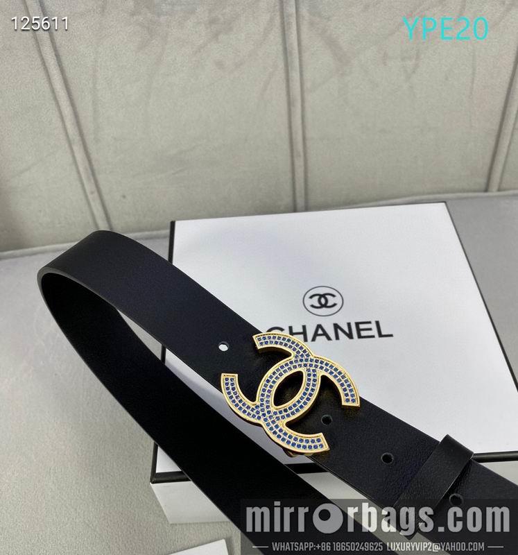Chanel belt 30mmX95-125cm XH05