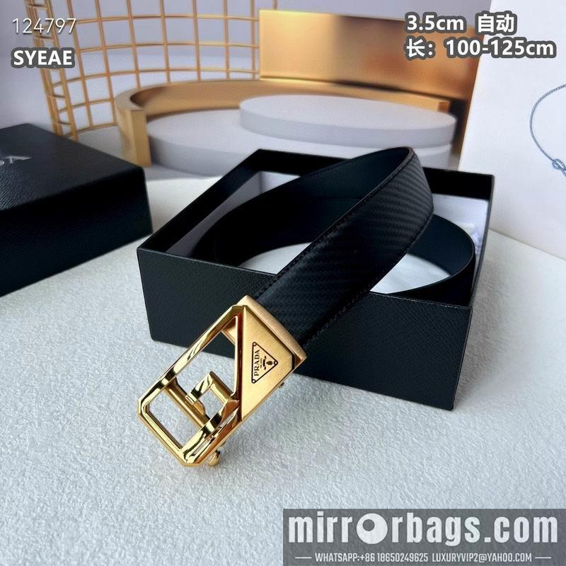Prada belt 35mmX100-125cm 8L53