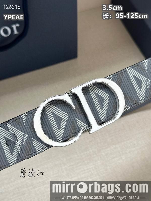 Dior belt 35mmX95-125cm 8L16