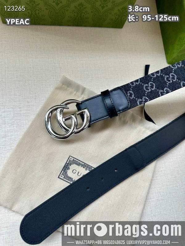 Gucci belt 38mmX95-125cm 8L11