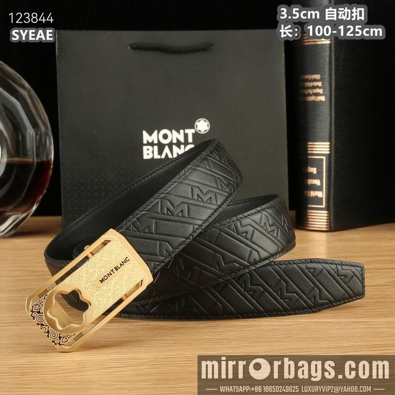Montlanc belt 35mmX100-125cm 8L57