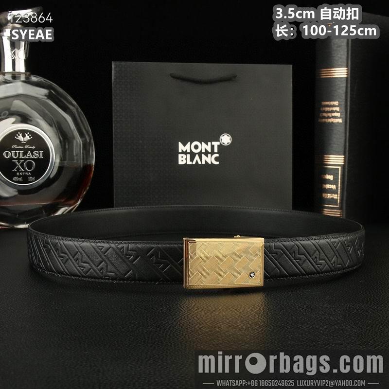 Montlanc belt 35mmX100-125cm 8L46