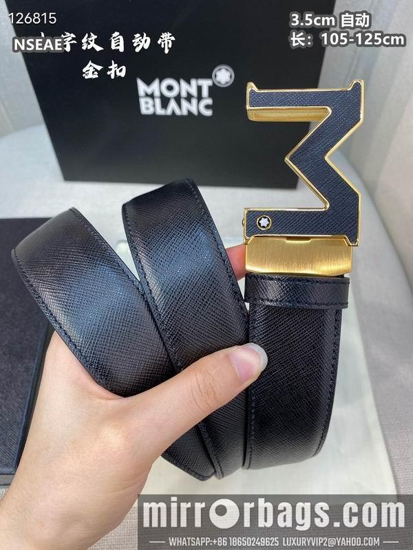 Montlanc belt 35mmX105-125cm 8L61