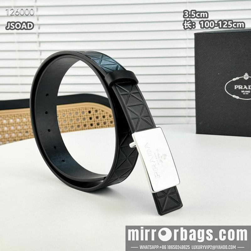 Prada belt 35mmX100-125cm 8L37