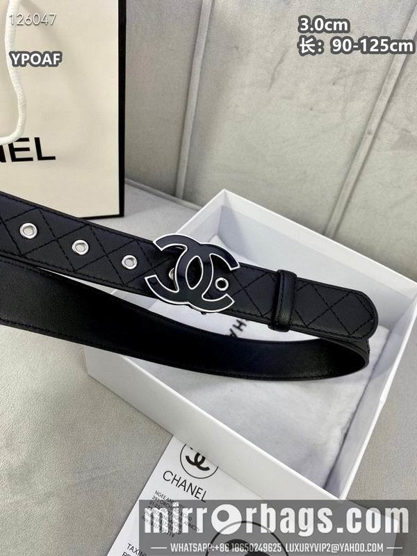 Chanel belt 30mmX90-125cm 8L12
