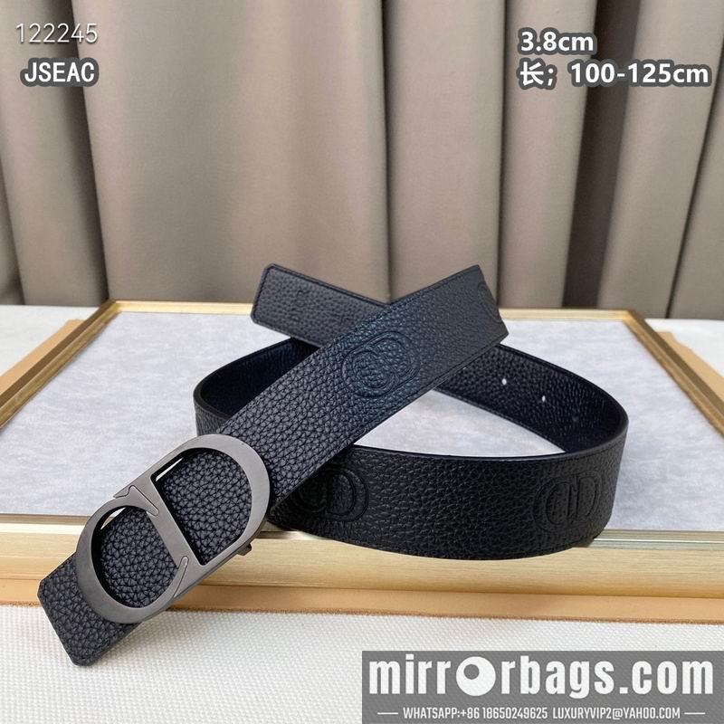 Dior belt 38mmX100-125cm 8L07
