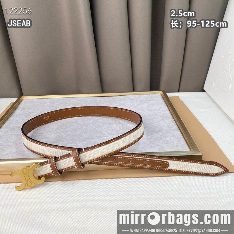 Celine belt 25mmX95-125cm 8L24