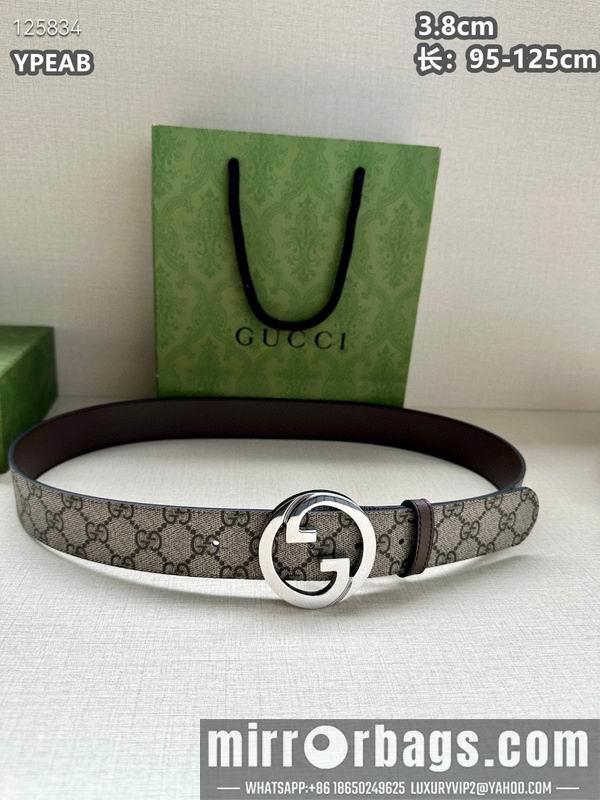 Gucci belt 38mmX95-125cm 8L08