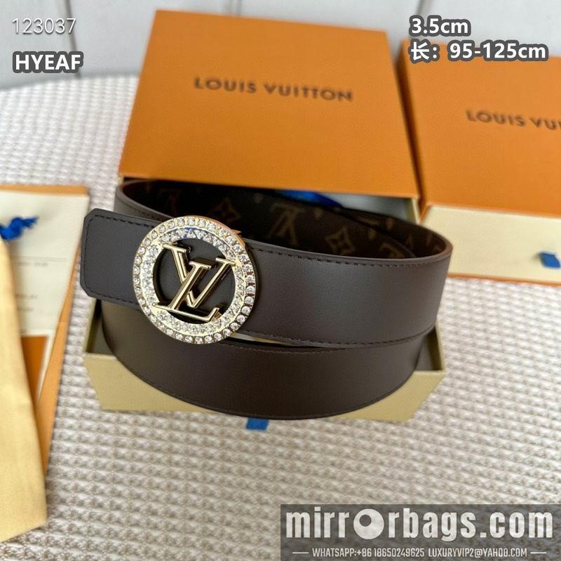 LV belt 35mmX95-125cm 8L18