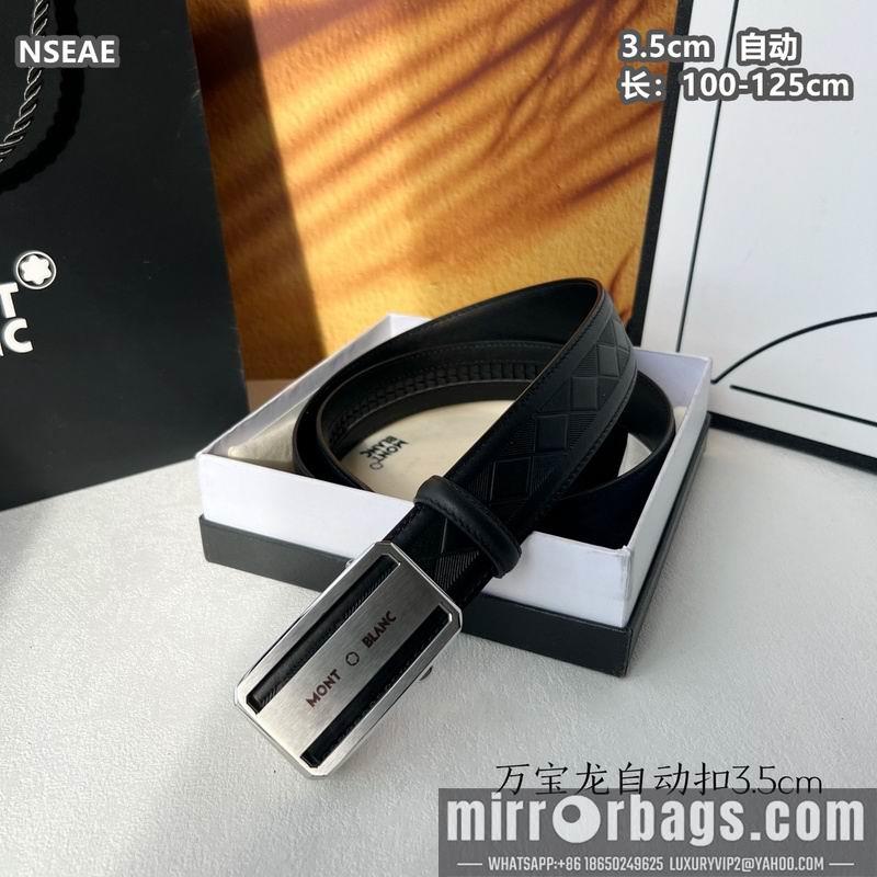 Montlanc belt 35mmX100-125cm 8L70