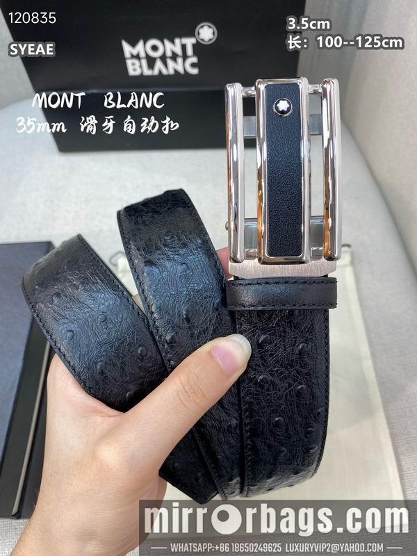 Montblanc belt 自动扣 35mmX100-125cm 8L072015