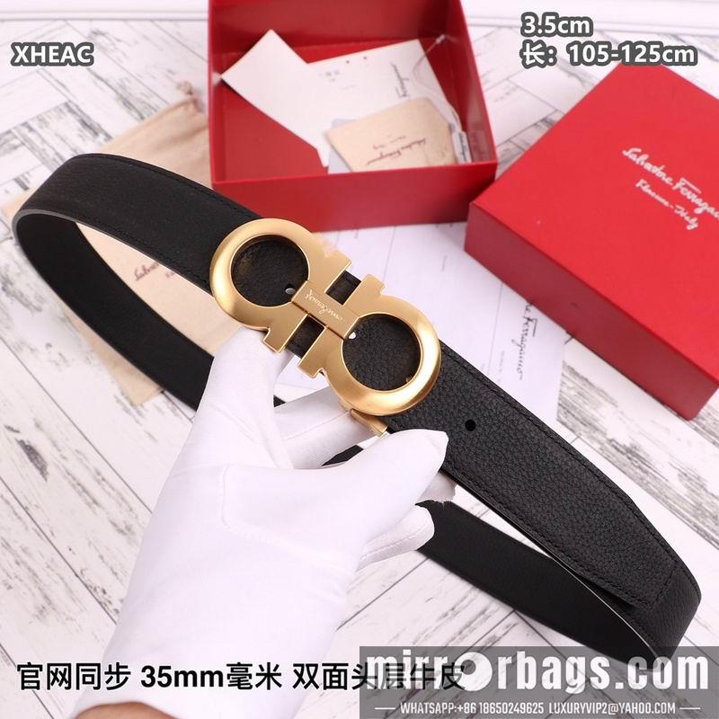 Ferragamo belt 35mmX105-125cm 8L133