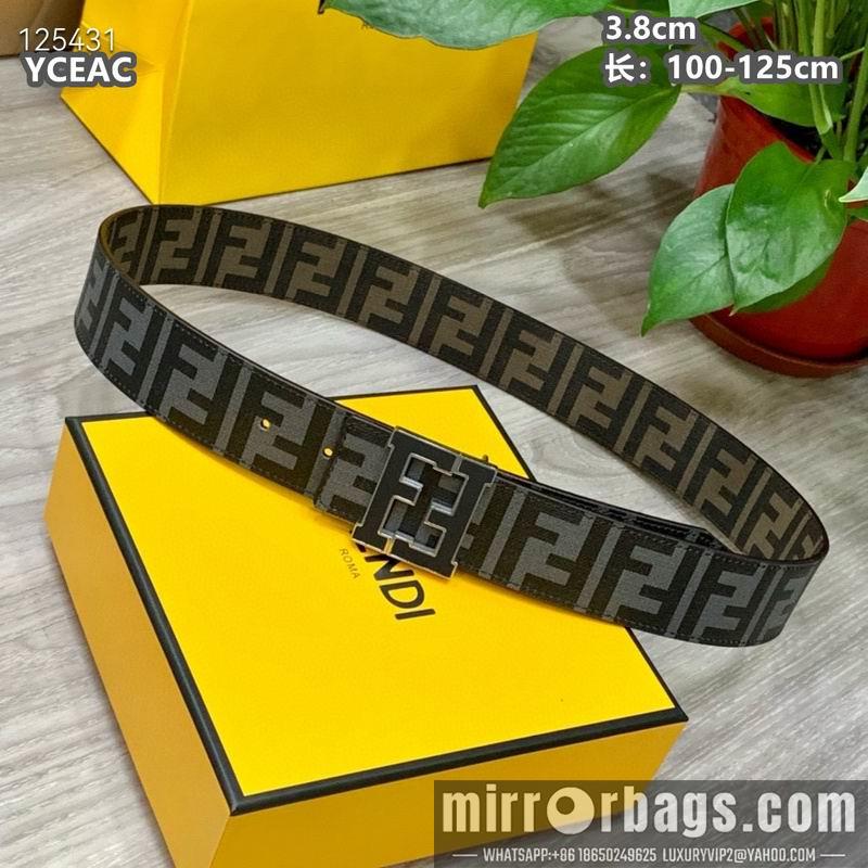Fendi belt 38mmX100-125cm 8L23