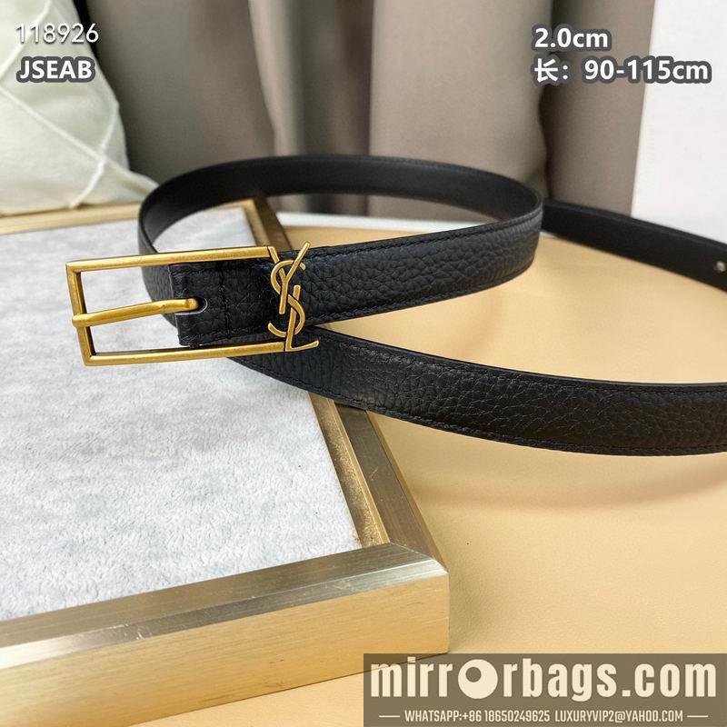 YSL belt 20mmX90-115cm 8L040801