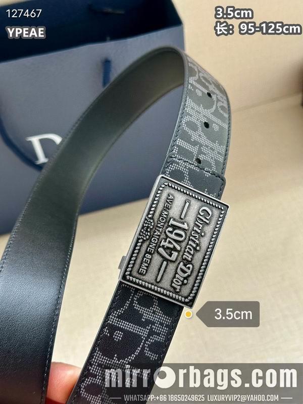 Dior belt 35mmX95-125cm 8L33